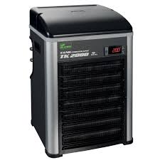 Biofloc tank chiller
