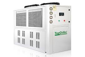 Chiller for oil cooling