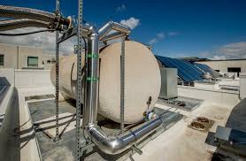Glycol chiller plant