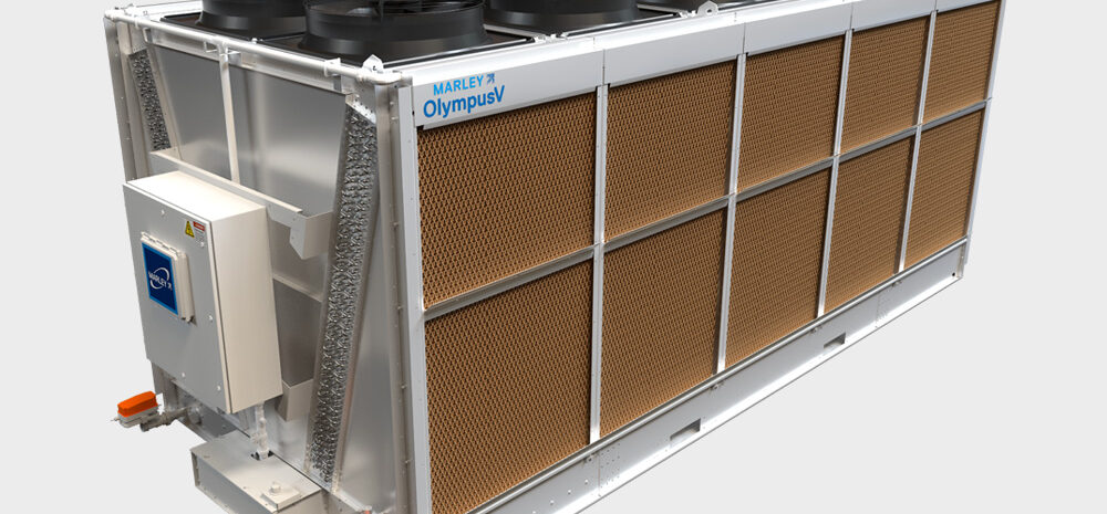 Adiabatic chiller for servers