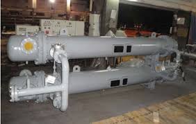 Lubrication oil chiller