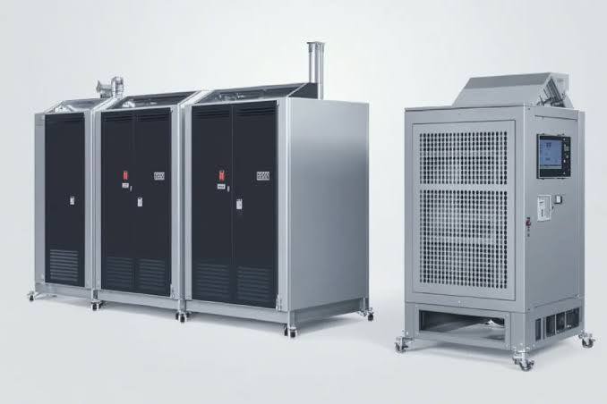 Printing line chiller